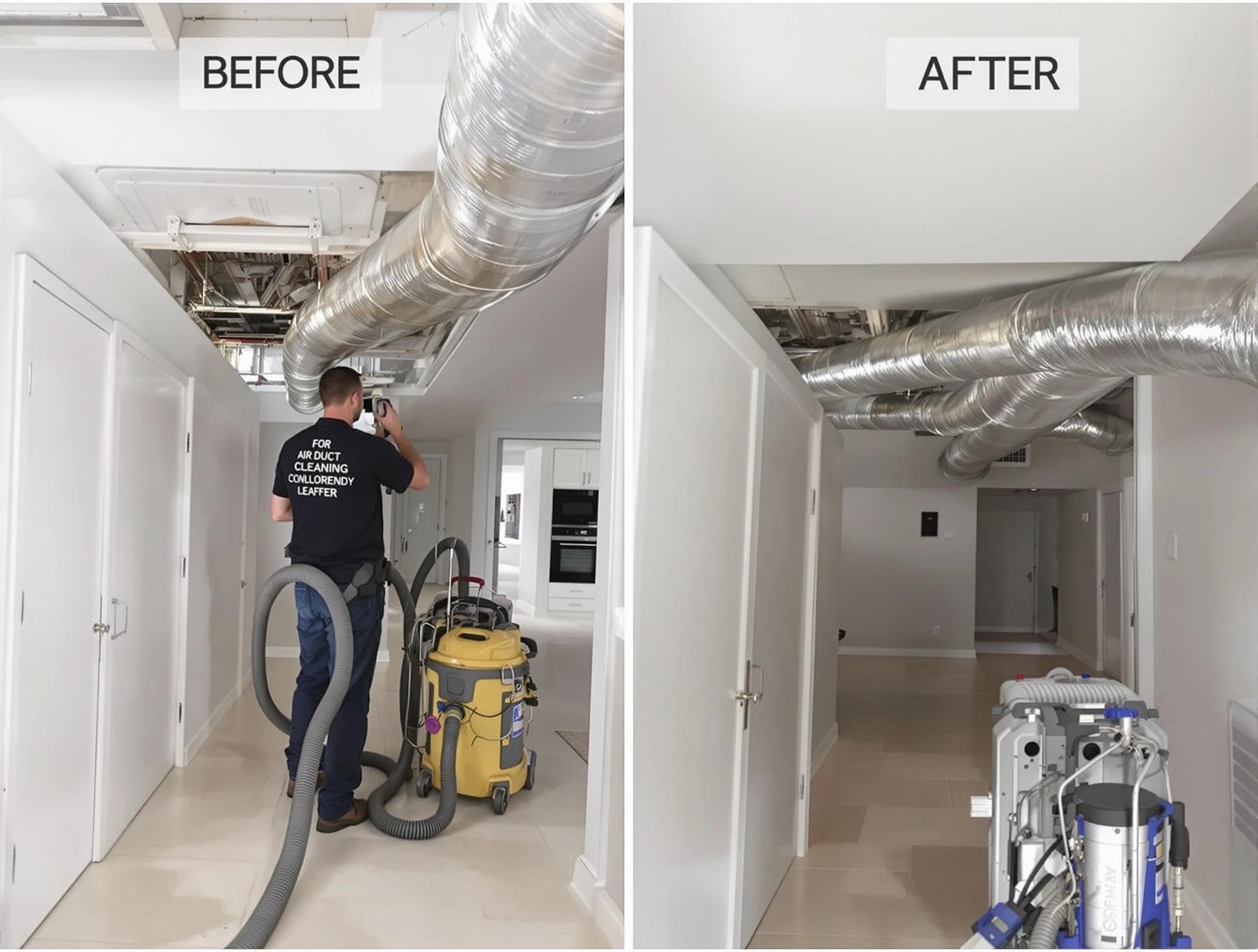 Thornton Air Duct Cleaning professional performing thorough air duct cleaning in Thornton