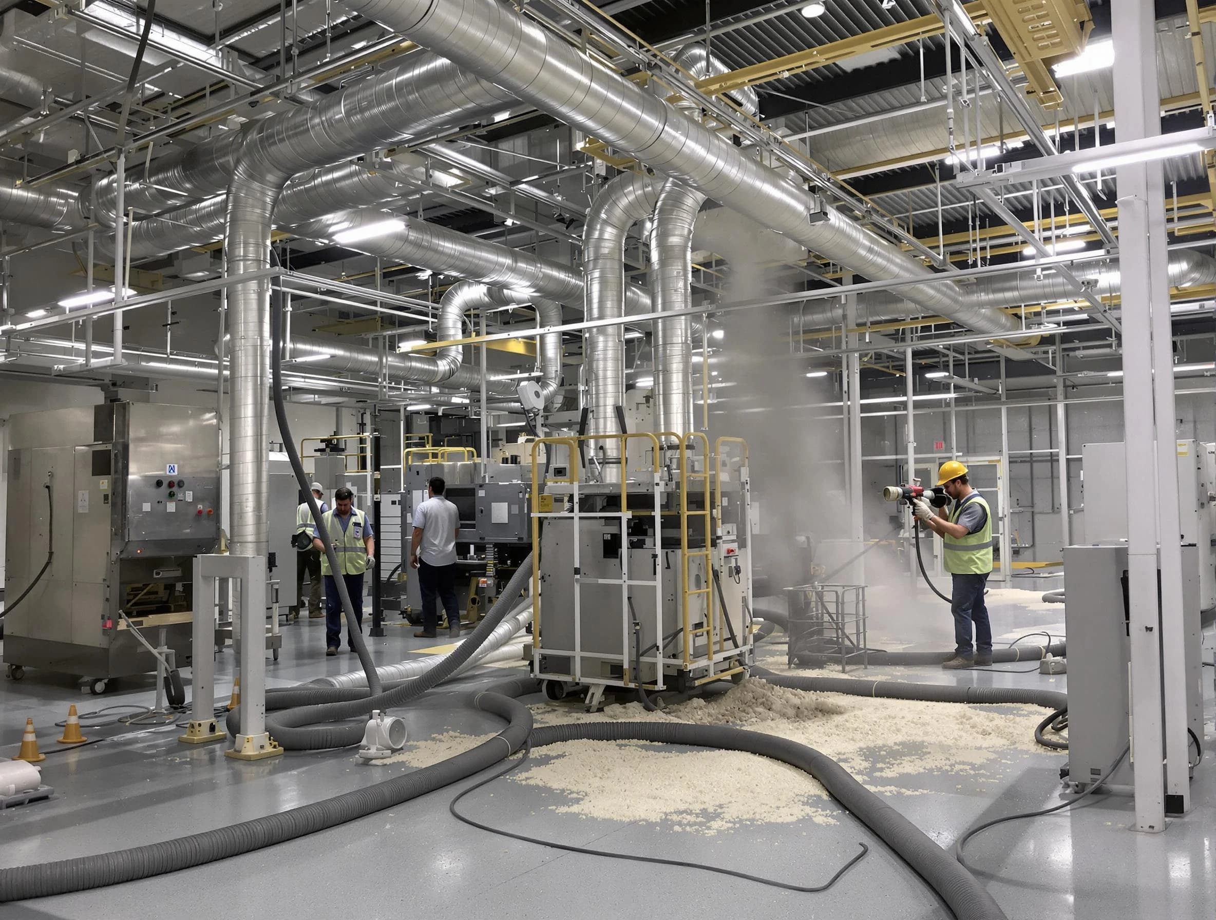 Heavy-duty industrial duct cleaning by Thornton Air Duct Cleaning in Thornton