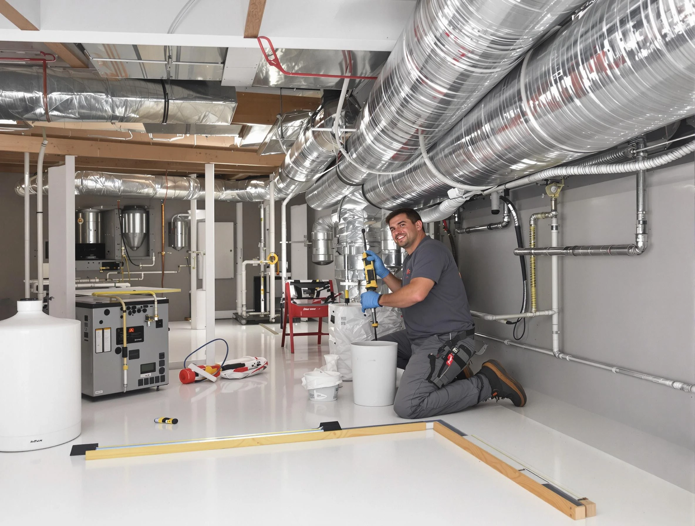 Professional duct sealing service by Thornton Air Duct Cleaning in Thornton